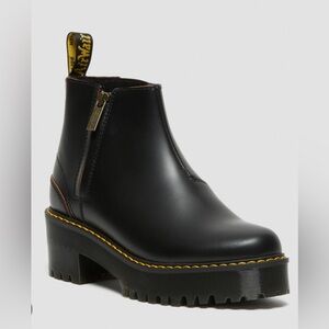 Dr. Martens Black Heeled Boots